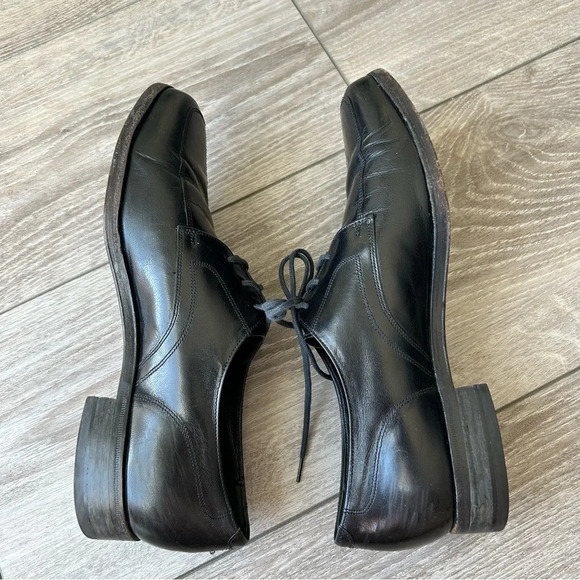 Florsheim Mens Black Leather Oxfords Shoe - Picture 7 of 15